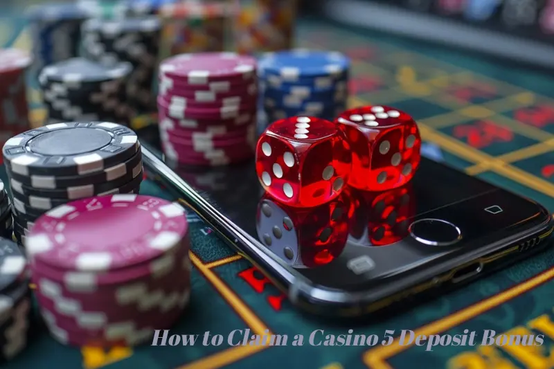 how to claim a casino 5 deposit bonus